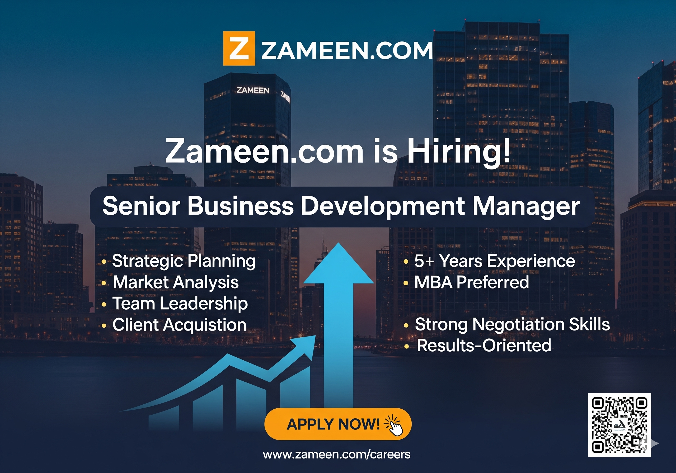 a advertisement for a company